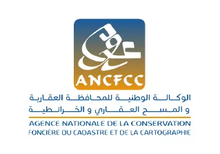 Logo de l’Agence Nationale de la Conservation Foncière du Cadastre et de la Cartographie — CRI Guelmim–Oued Noun